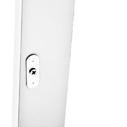 Buffet VIDOR, meuble de cuisine avec support pour micro-ondes - Blanc