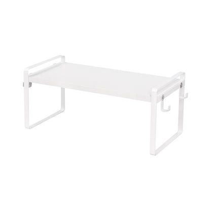 PONCE Étagère de rangement empilable pour cuisine, gain de place, 1/3/5 pièces - Feu/Bois/Blanc