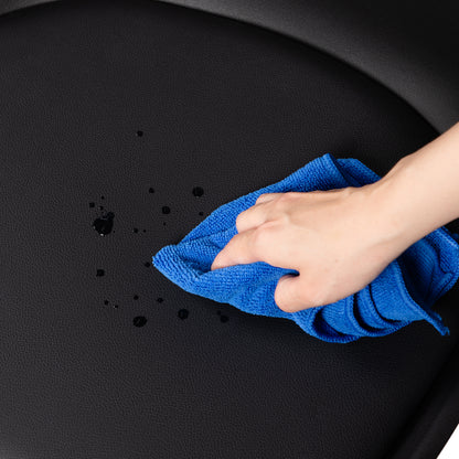 Ensemble de chaises de salle à manger pivotantes sans accoudoirs 360° – Set de 2/4 VINCO – Noir/Blanc/Gris