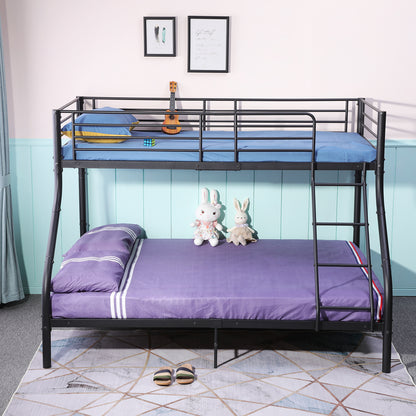 BUNK Lit superposé en métal Noir de