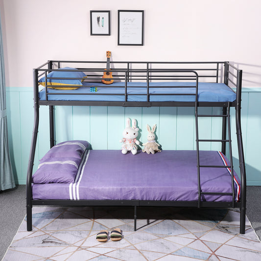 BUNK Lit superposé en métal Noir de