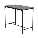 FAIRMAN Ensemble De Table De Bar Avec 1 Table Et 4 Chaises