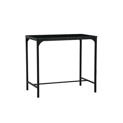 FAIRMAN Ensemble De Table De Bar Avec 1 Table Et 4 Chaises