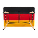PANSY Table à Manger Rectangulaire en MDF avec Pieds en Hêtre 110 x 70 x 74 cm - Allemagne