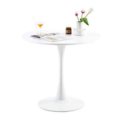 TULIP Tour Table Supérieure De Facile Loisirs Table à Manger Nordique Table Tulipe Balcon Petite Table Ronde - Blanc
